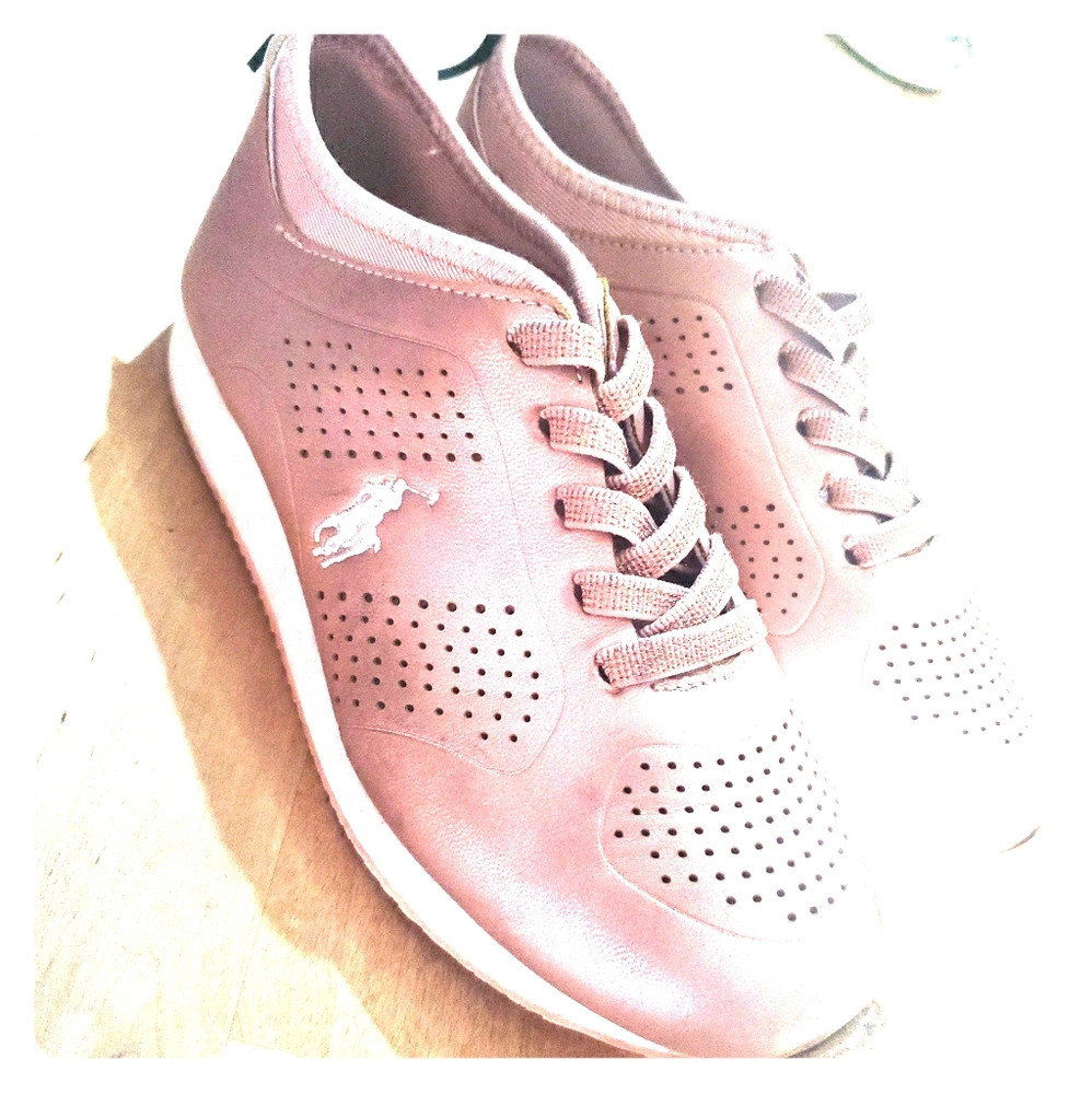 Puma rose gold sneakers